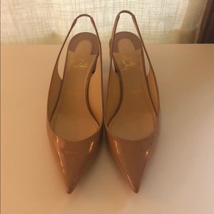 Christian Louboutin Slingback Low Heel 40.5